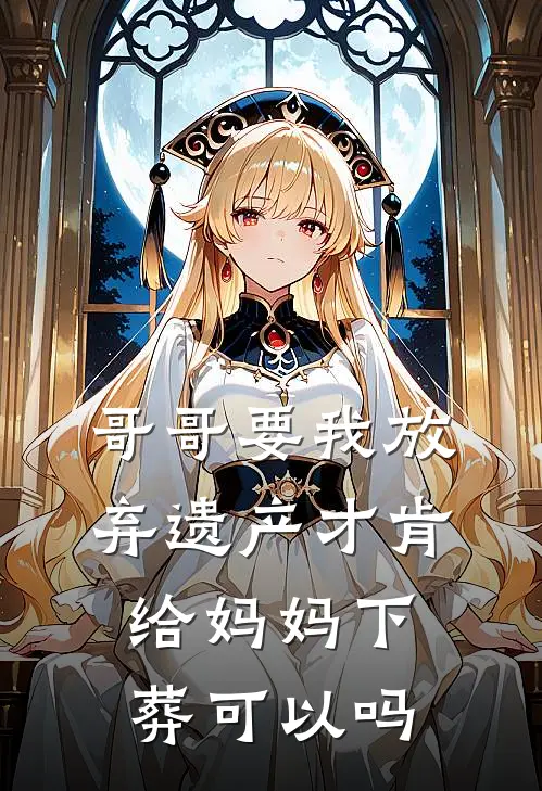 哥哥要我放弃遗产才肯给妈妈下葬可以吗