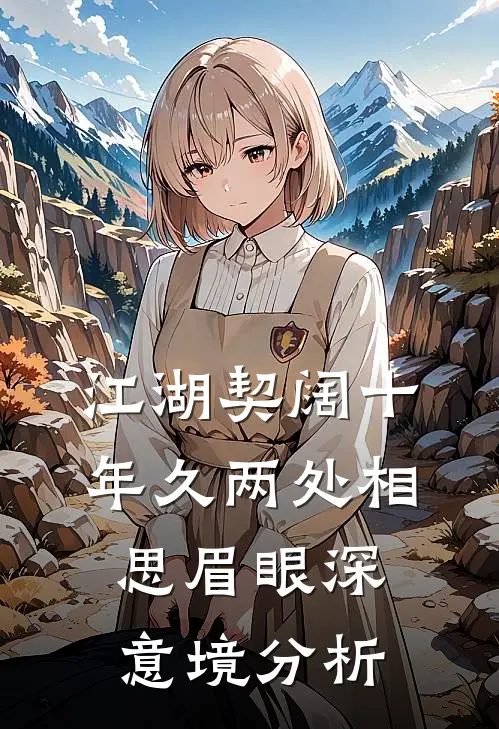 江湖契阔十年久两处相思眉眼深意境分析