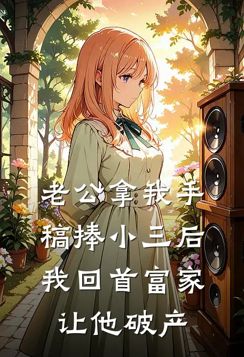 老公拿我手稿捧小三后，我回首富家让他破产