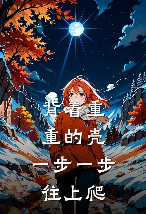 背着重重的壳,一步一步往上爬