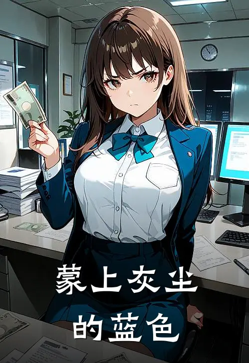 蒙上灰尘的蓝色